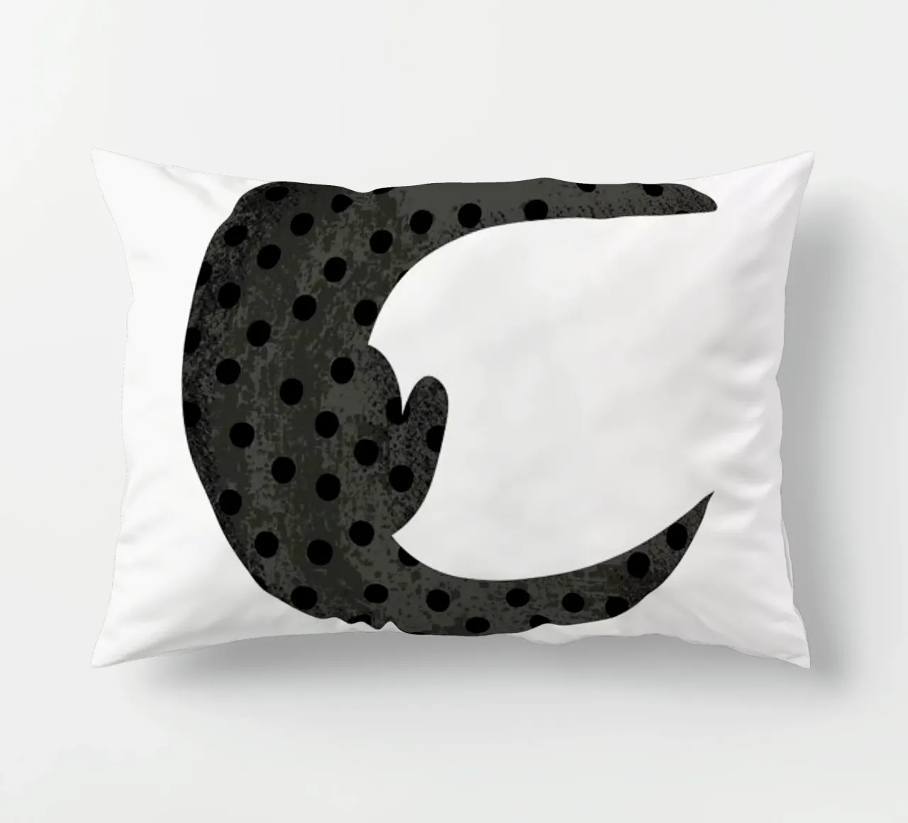 C for Cat cuscino da Little Flourishes