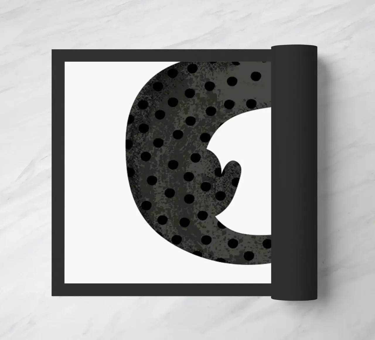 C for Cat zerbino da Little Flourishes