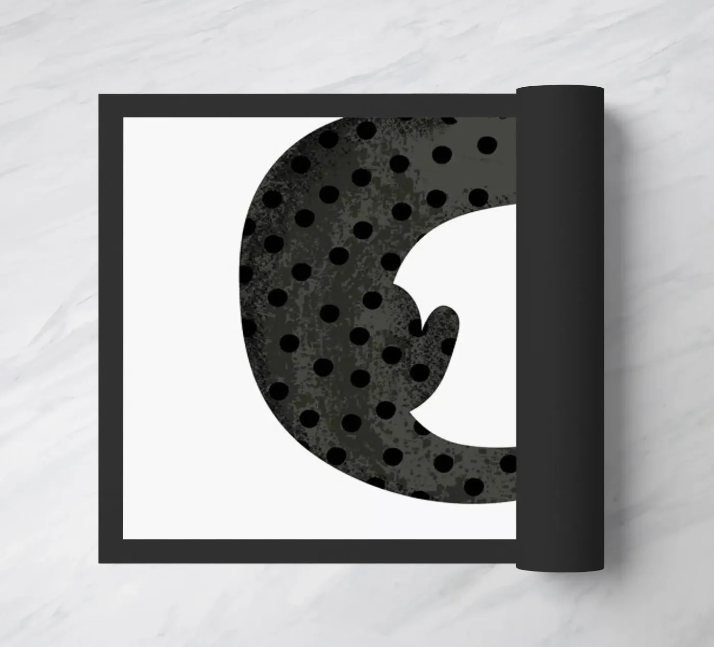 C for Cat zerbino da Little Flourishes