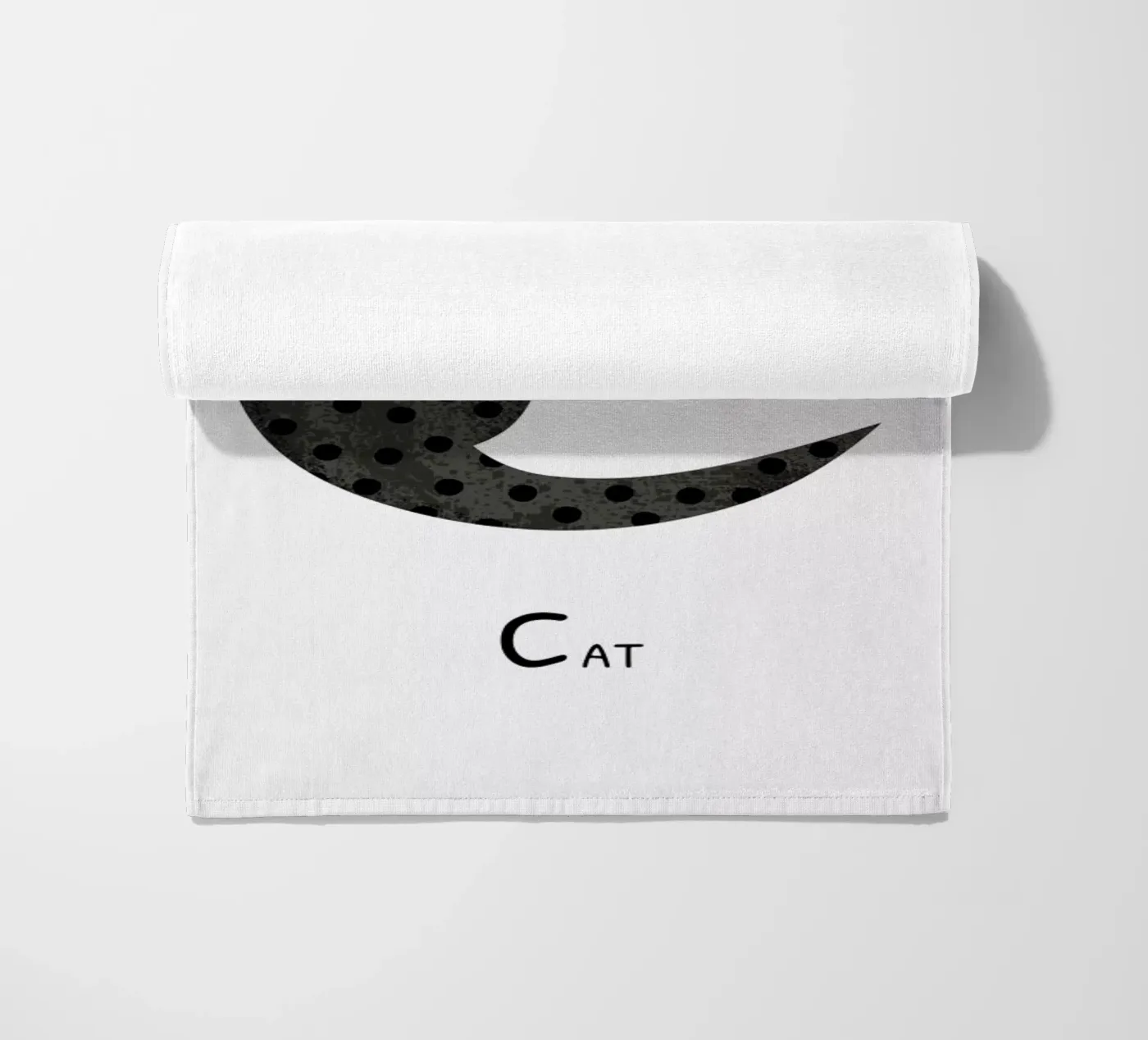 C for Cat telo mare da Little Flourishes