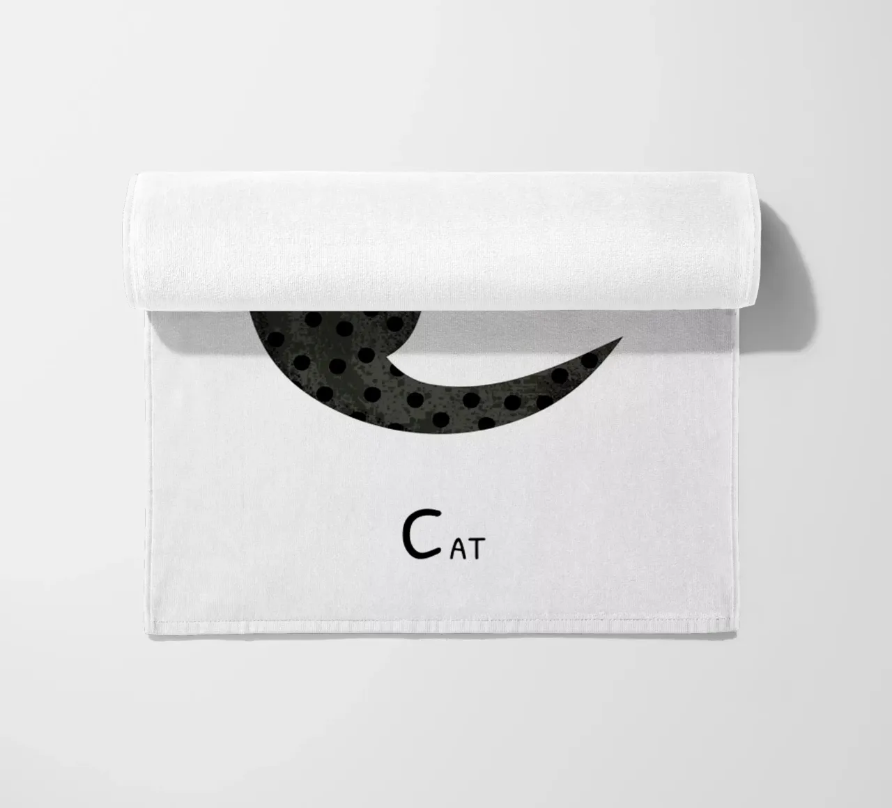 C for Cat telo mare da Little Flourishes