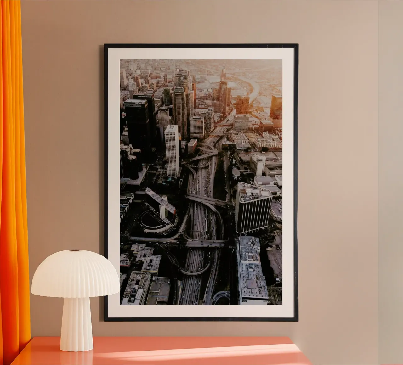 The Early Bird poster con telaio in alluminio da METROPOLIS