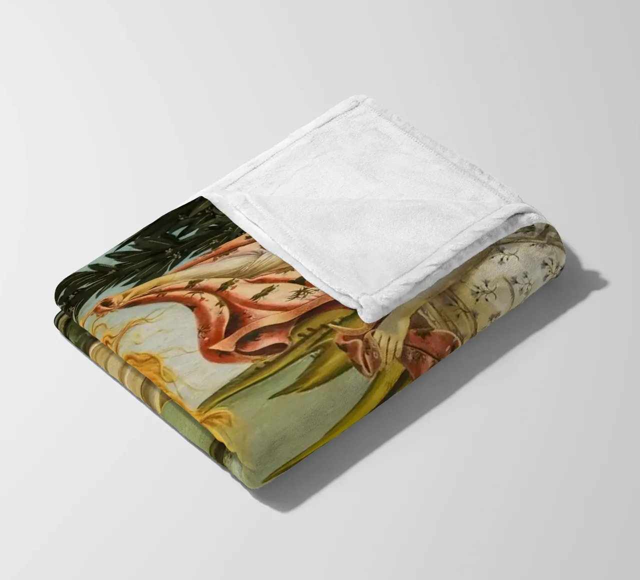Botticelli, Nascita di Venere coperta in pile da Carinaprint