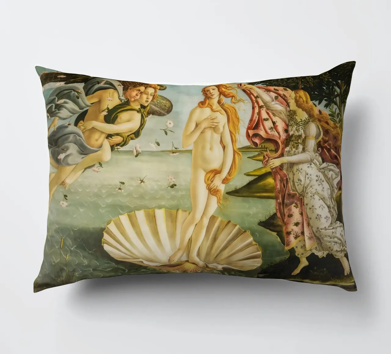 Botticelli, Nascita di Venere cuscino da Carinaprint