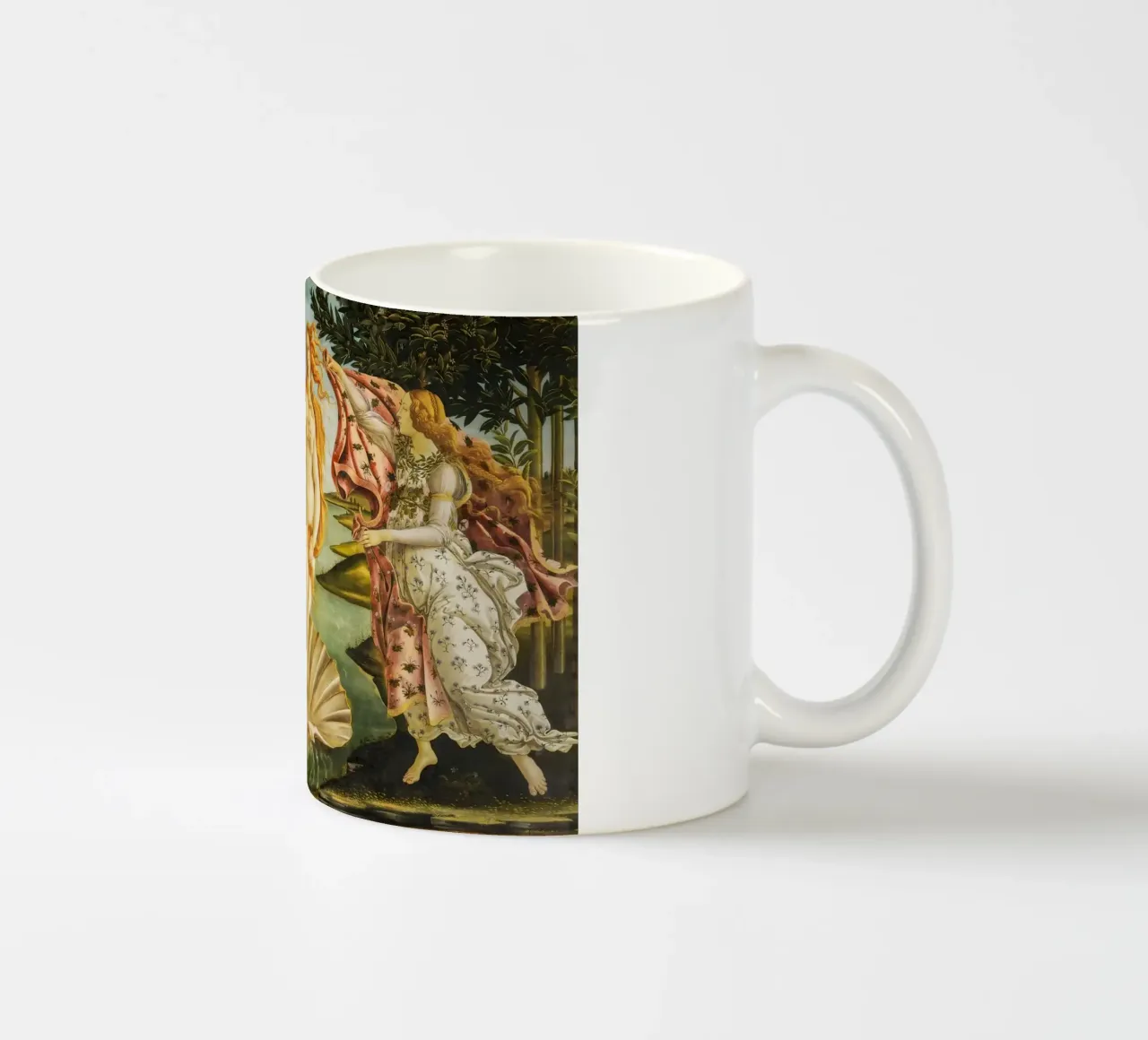 Botticelli, Nascita di Venere tazza in ceramica da Carinaprint