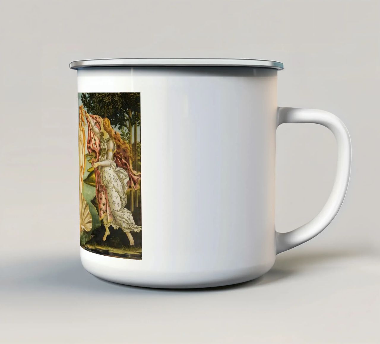 Botticelli, Nascita di Venere tazza in smalto da Carinaprint