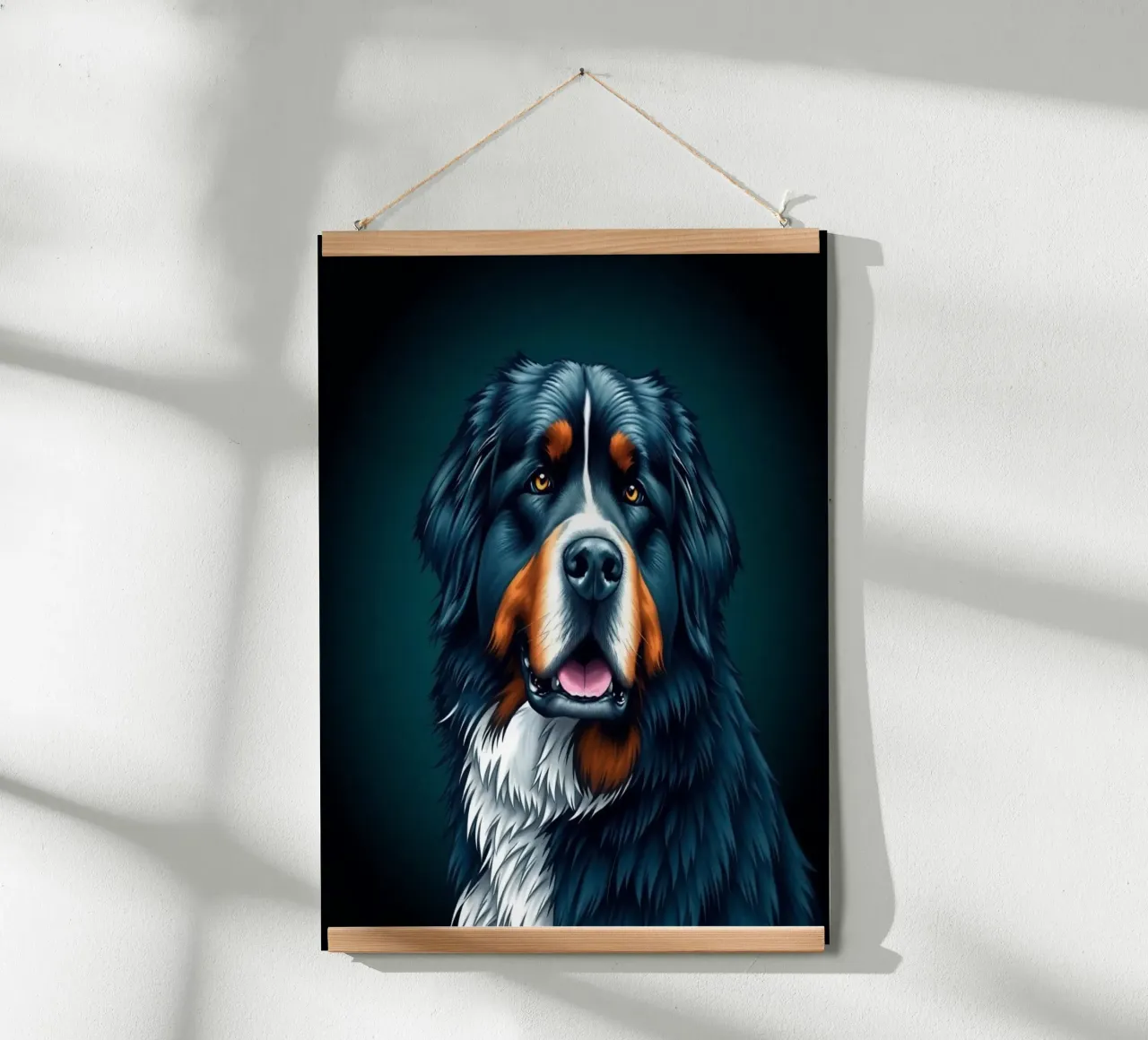 Bellissimo cane da montagna bernese #166 poster da Yumis.Beargang.and.Me