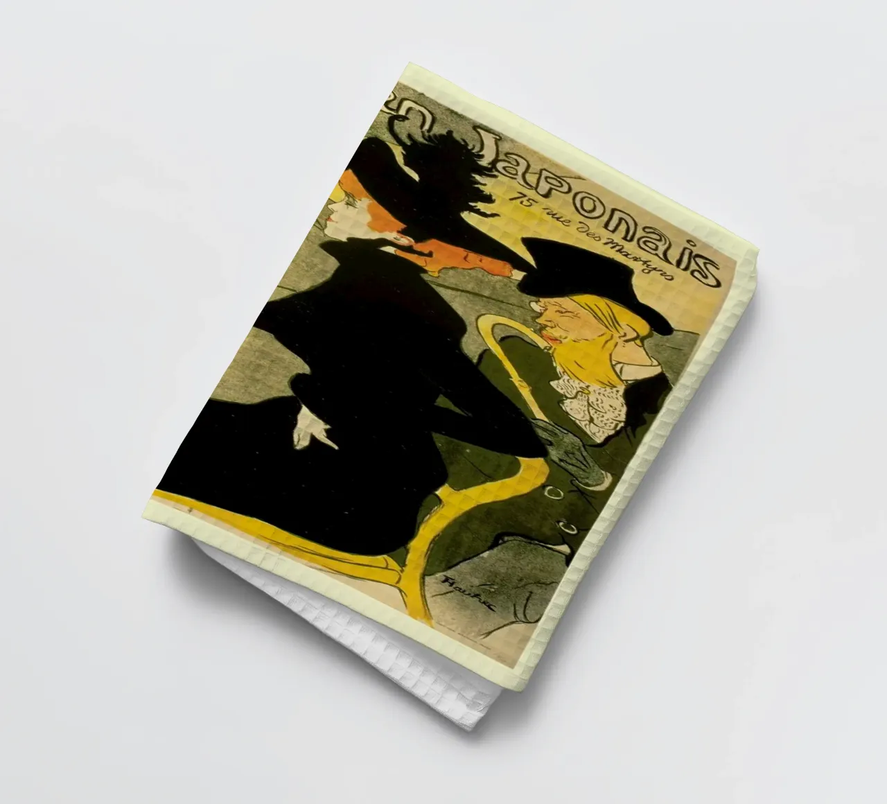 Henri de Toulouse-Lautrec - Divan Japonais canovaccio da cucina da ARTOTHEK