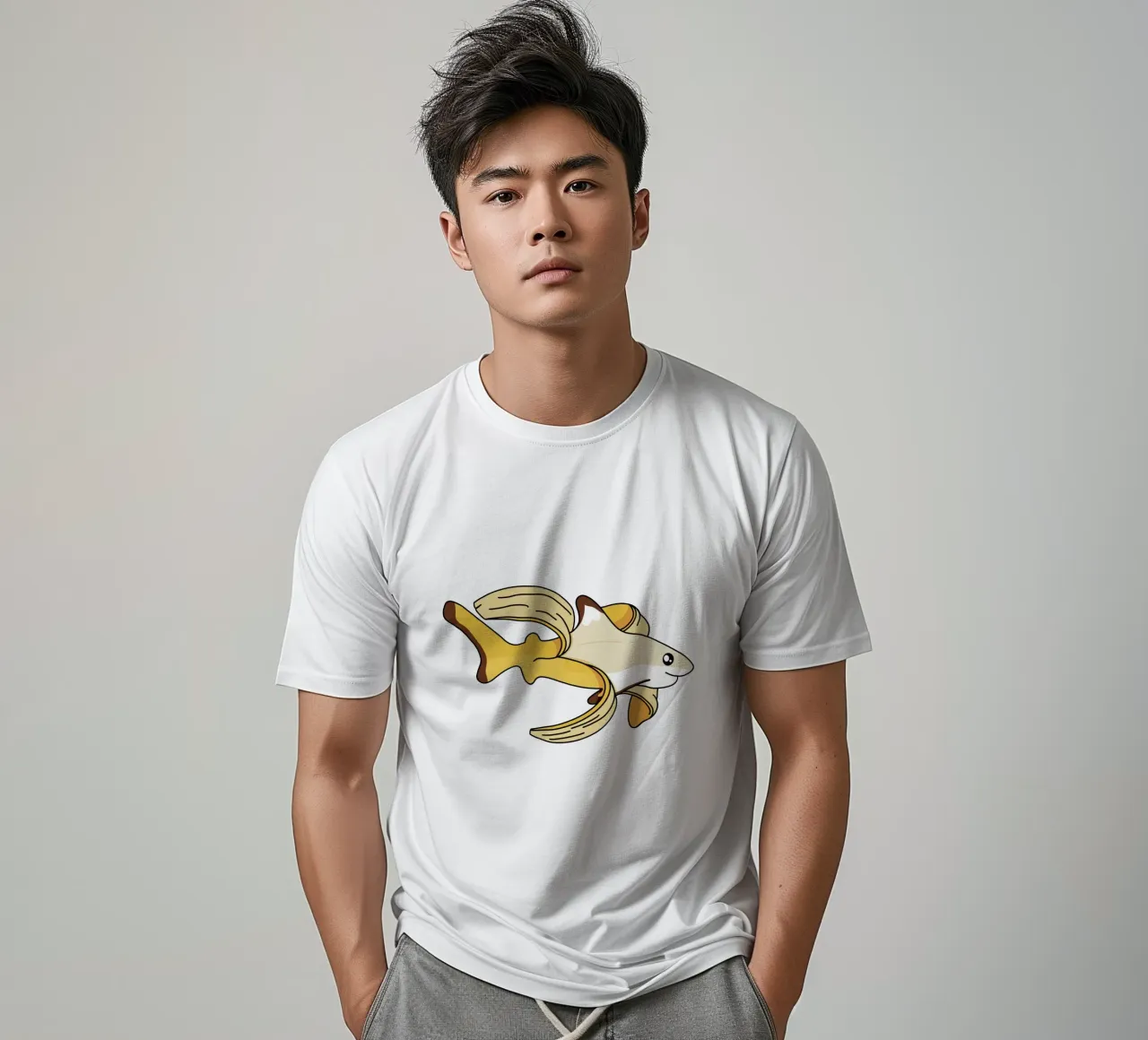 Bananen Hai t-shirt da Buntblick