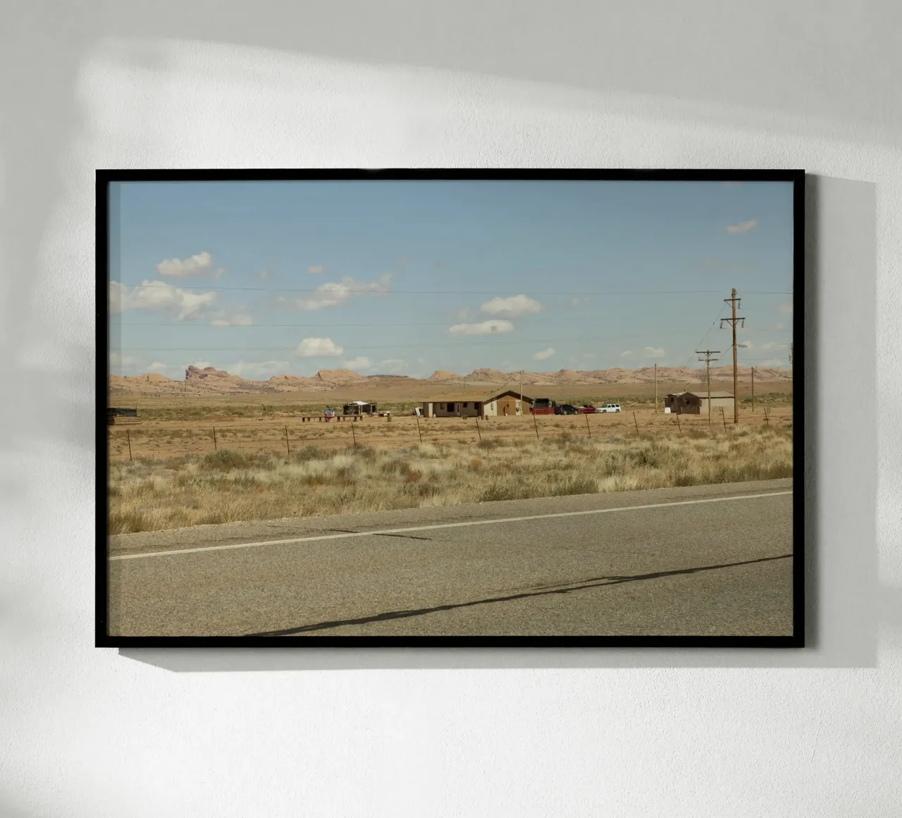 Tra Utah e Arizona poster con telaio in alluminio da Barbara Buderath Fotodesign