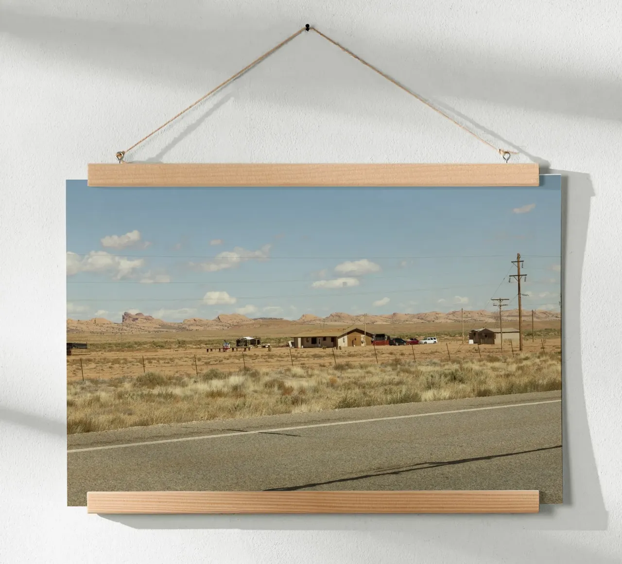 Tra Utah e Arizona poster con telaio in alluminio da Barbara Buderath Fotodesign