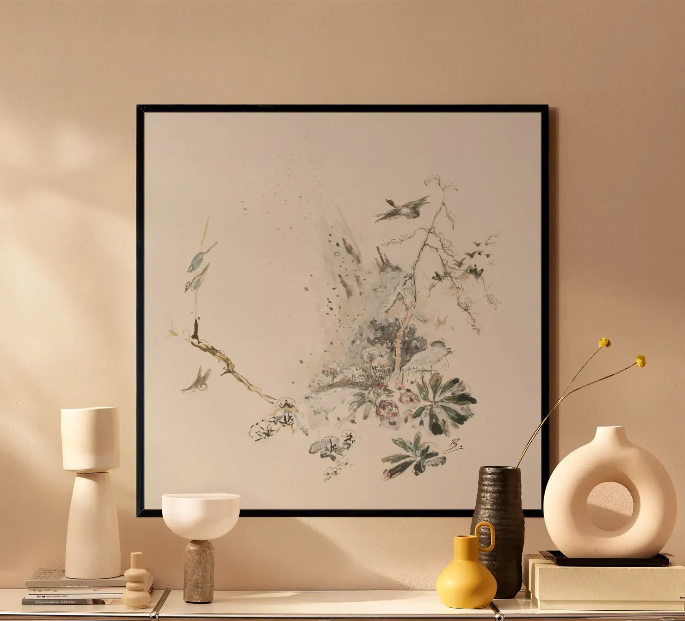 Abstract wall poster by Bttn