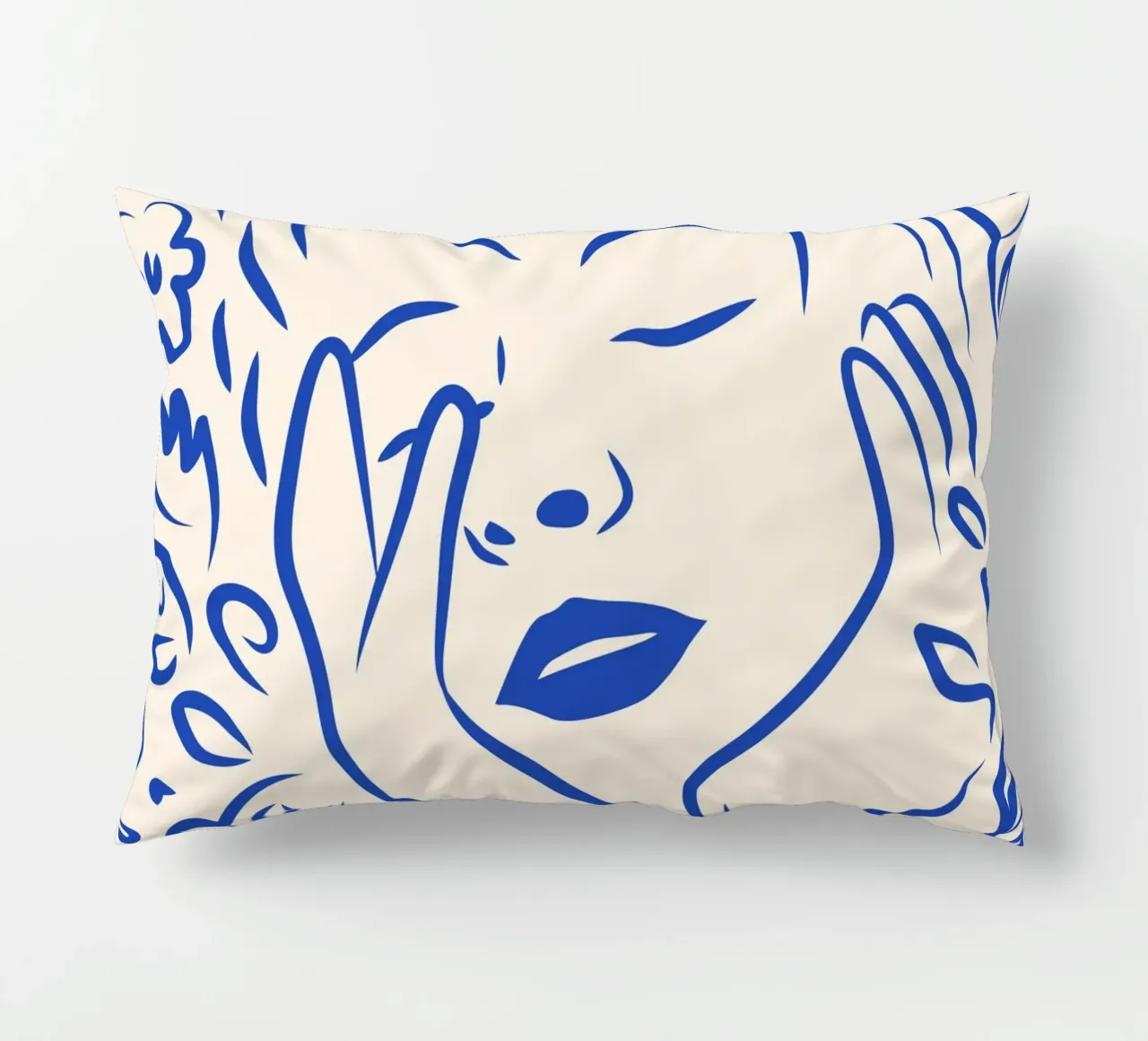 Sogno di un fiore gentile cuscino da Kintsugi99