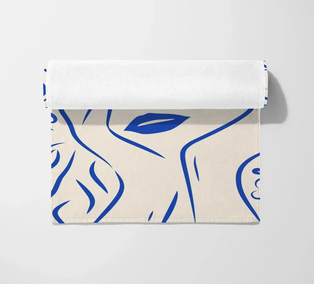 Sogno di un fiore gentile telo mare da Kintsugi99