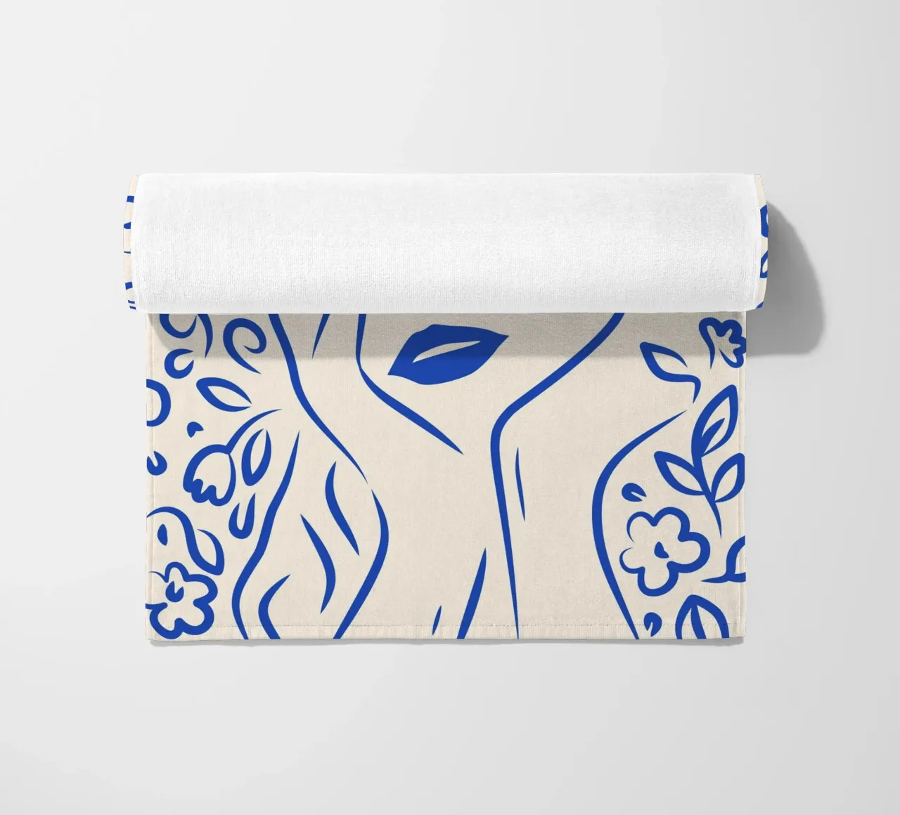 Sogno di un fiore gentile telo mare da Kintsugi99