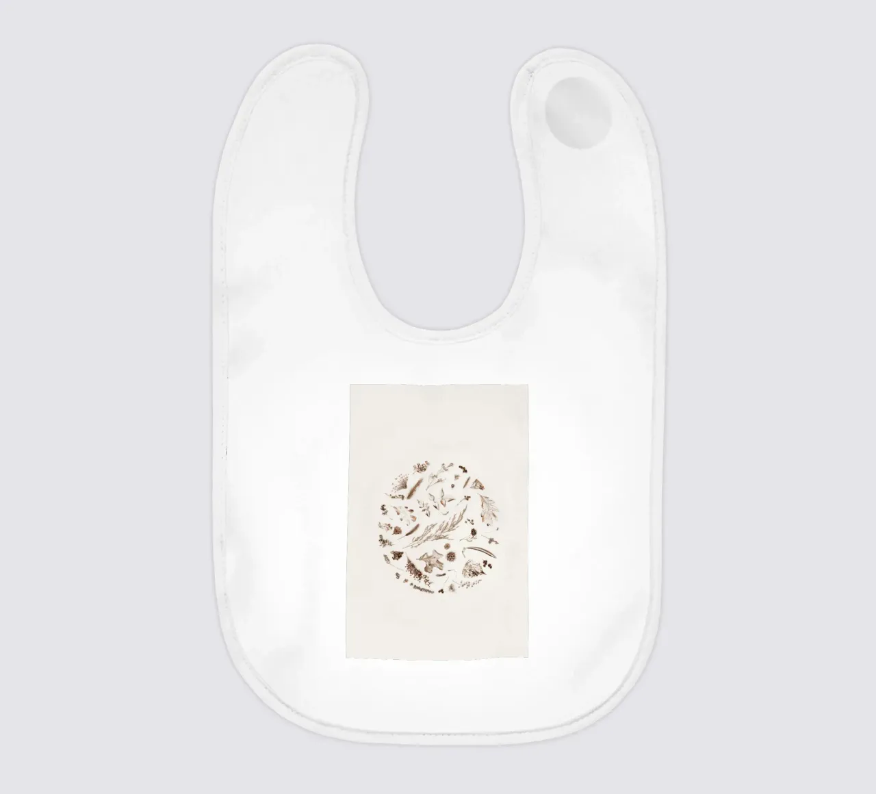 Primavera disegnata bavaglino da Bttn