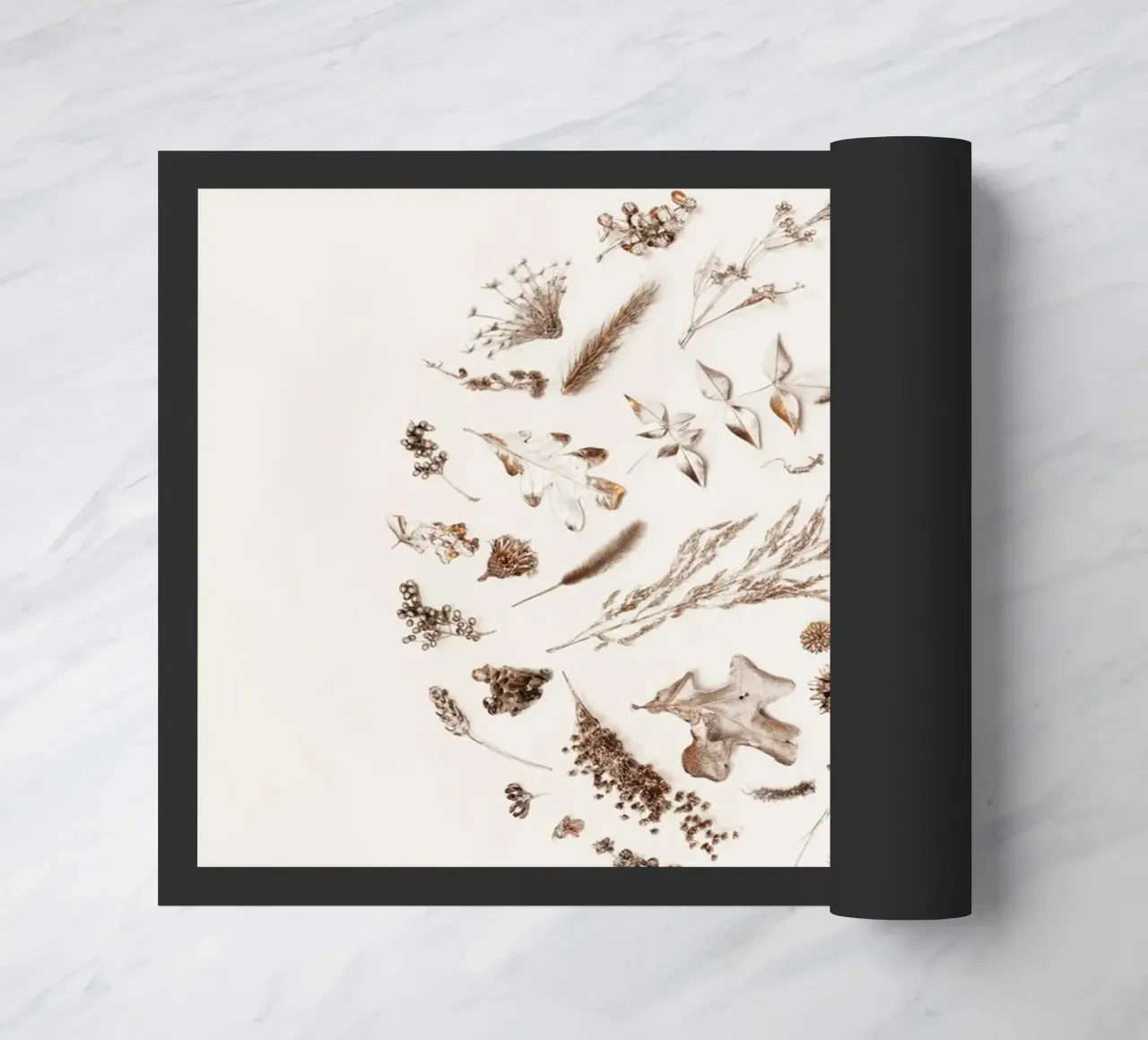 Drawn Spring doormat by Bttn