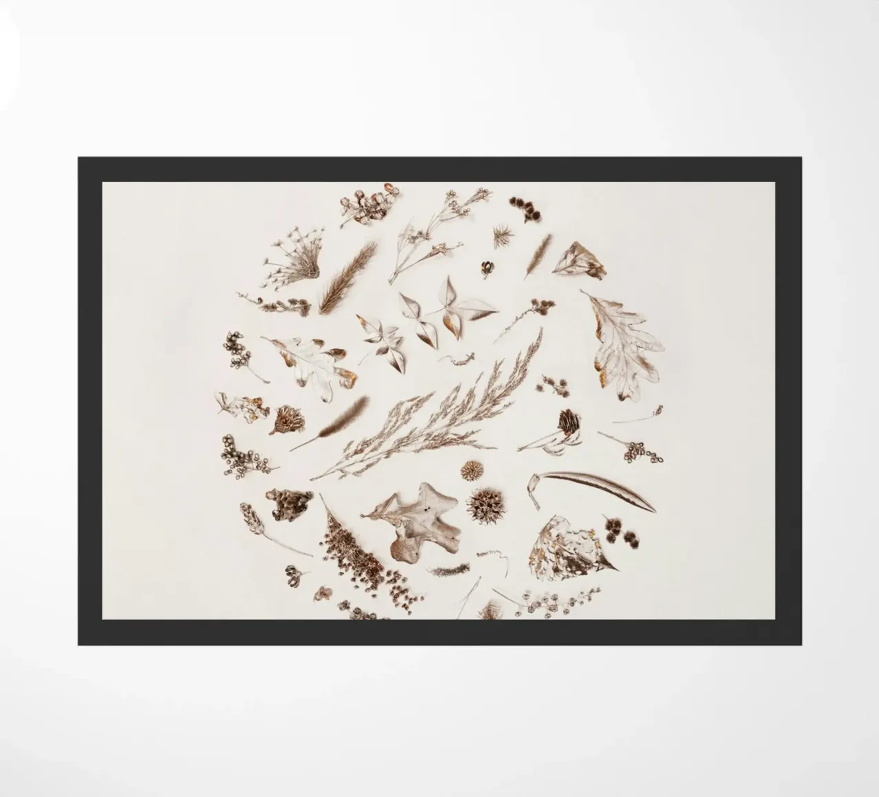 Drawn Spring doormat by Bttn