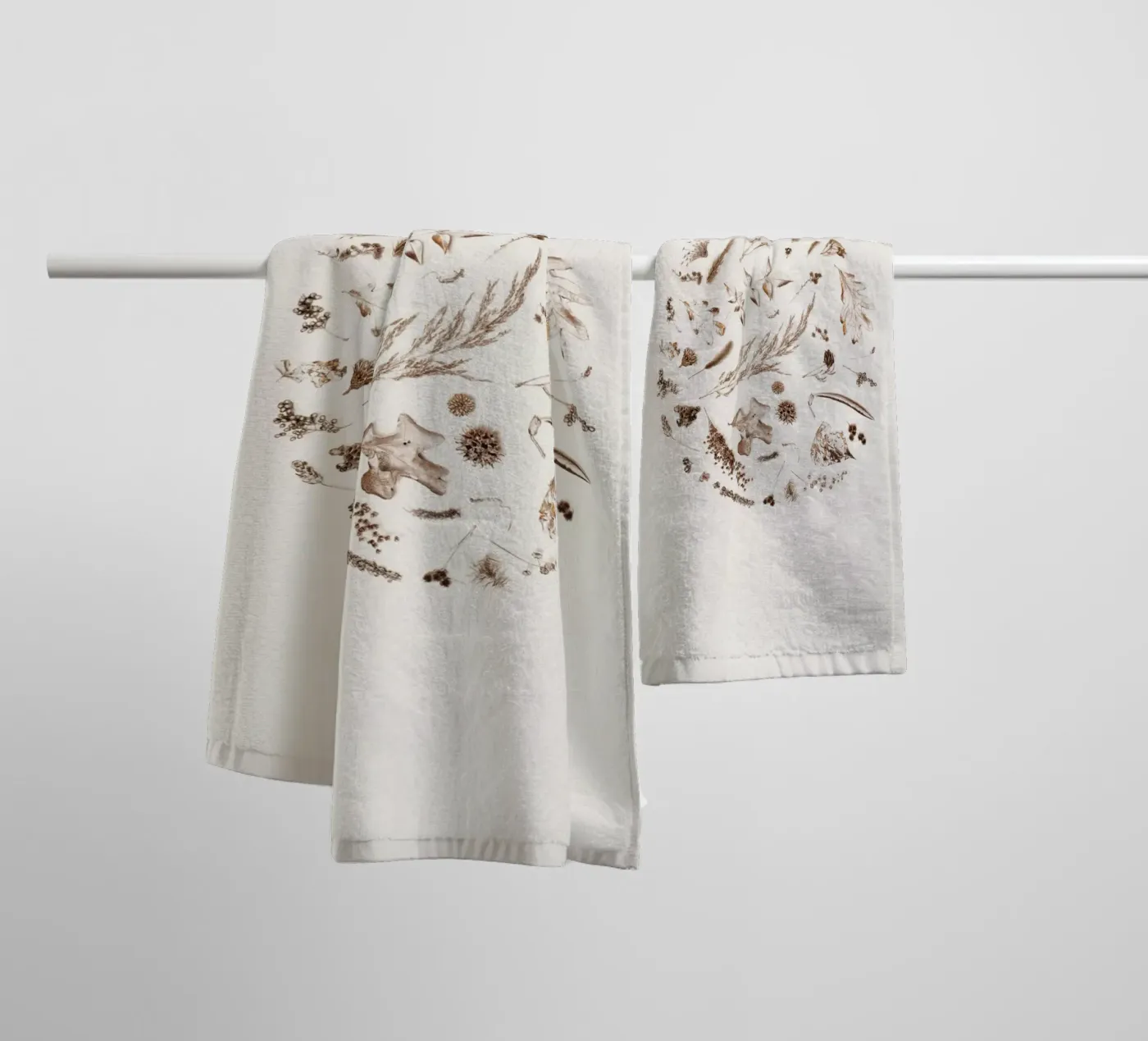 Drawn Spring badhanddoek van Bttn