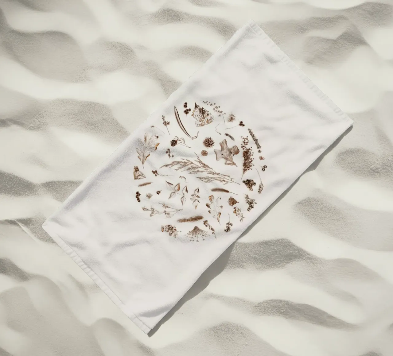 Primavera disegnata telo mare da Bttn