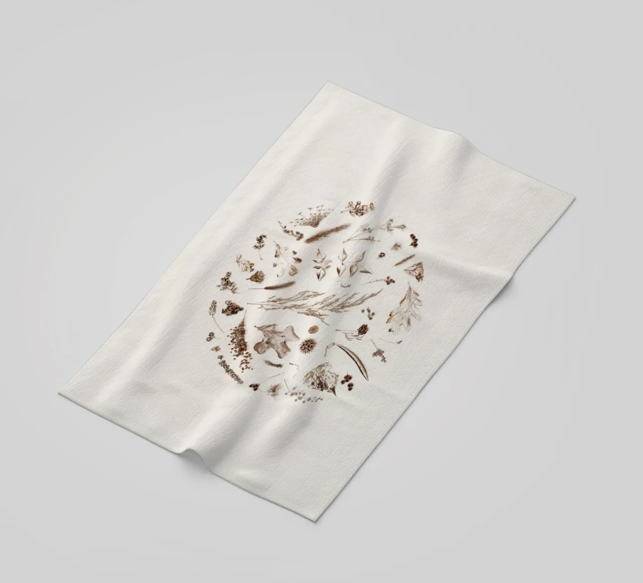 Primavera disegnata telo mare da Bttn