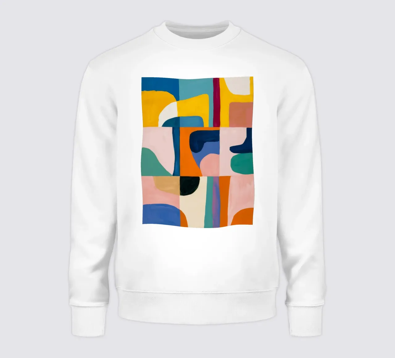 Geometric Color Harmony sweatshirt by Lunar Templar