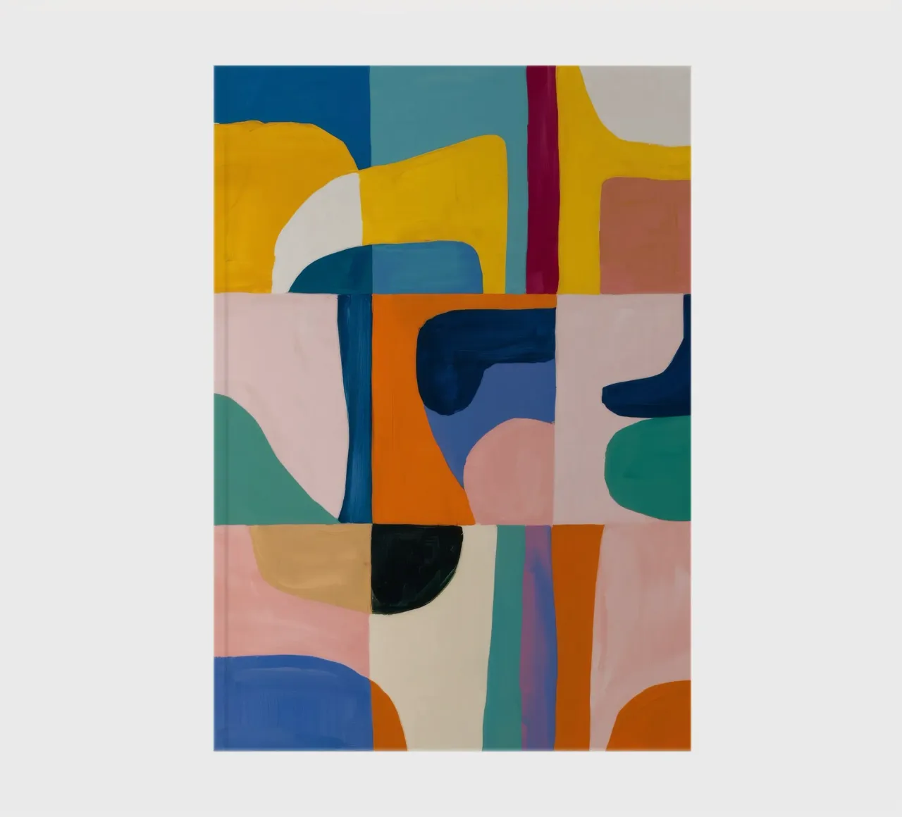 Geometric Color Harmony notebook by Lunar Templar