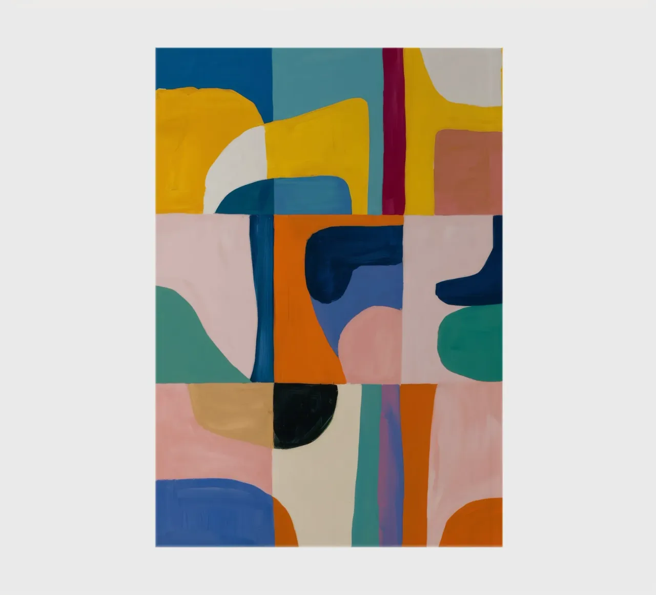Geometric Color Harmony notebook by Lunar Templar