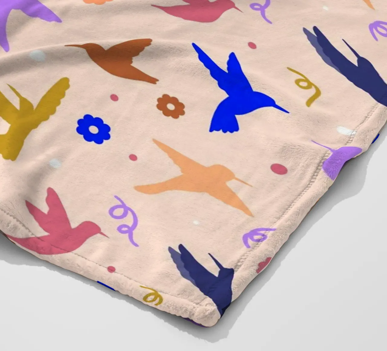 Uccelli nell'aria coperta in pile da Kintsugi99