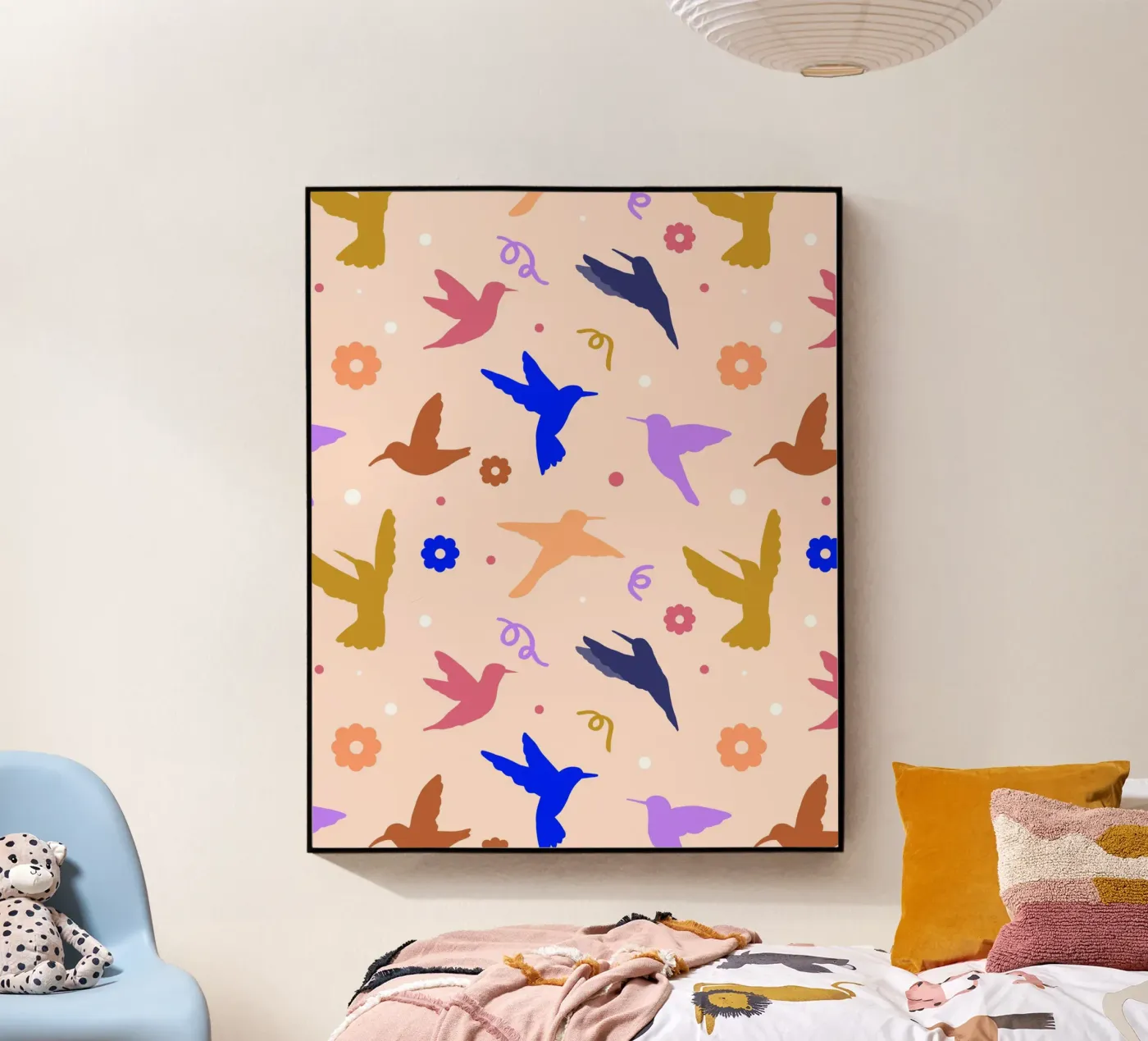 Uccelli nell'aria plexiglass da Kintsugi99