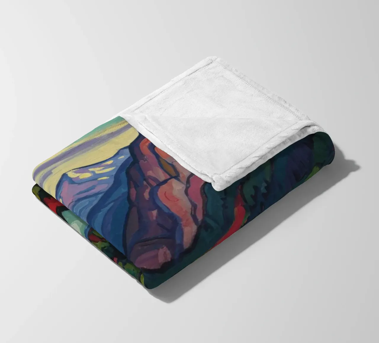 Paesaggio colorato coperta in pile da Art Center