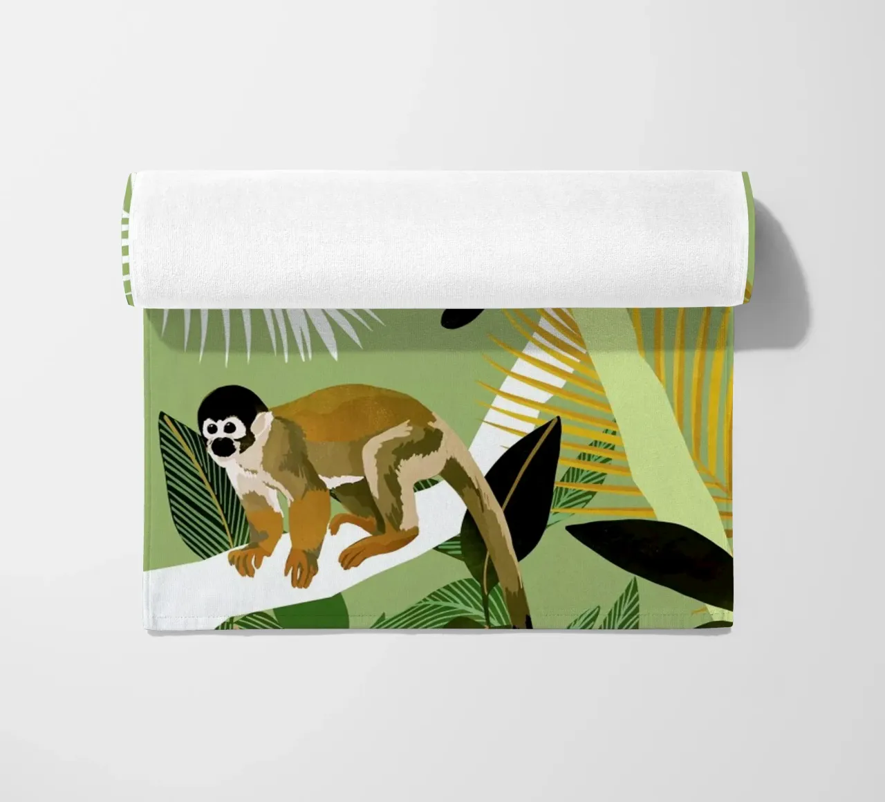 Monkey Friends telo mare da Goed Blauw