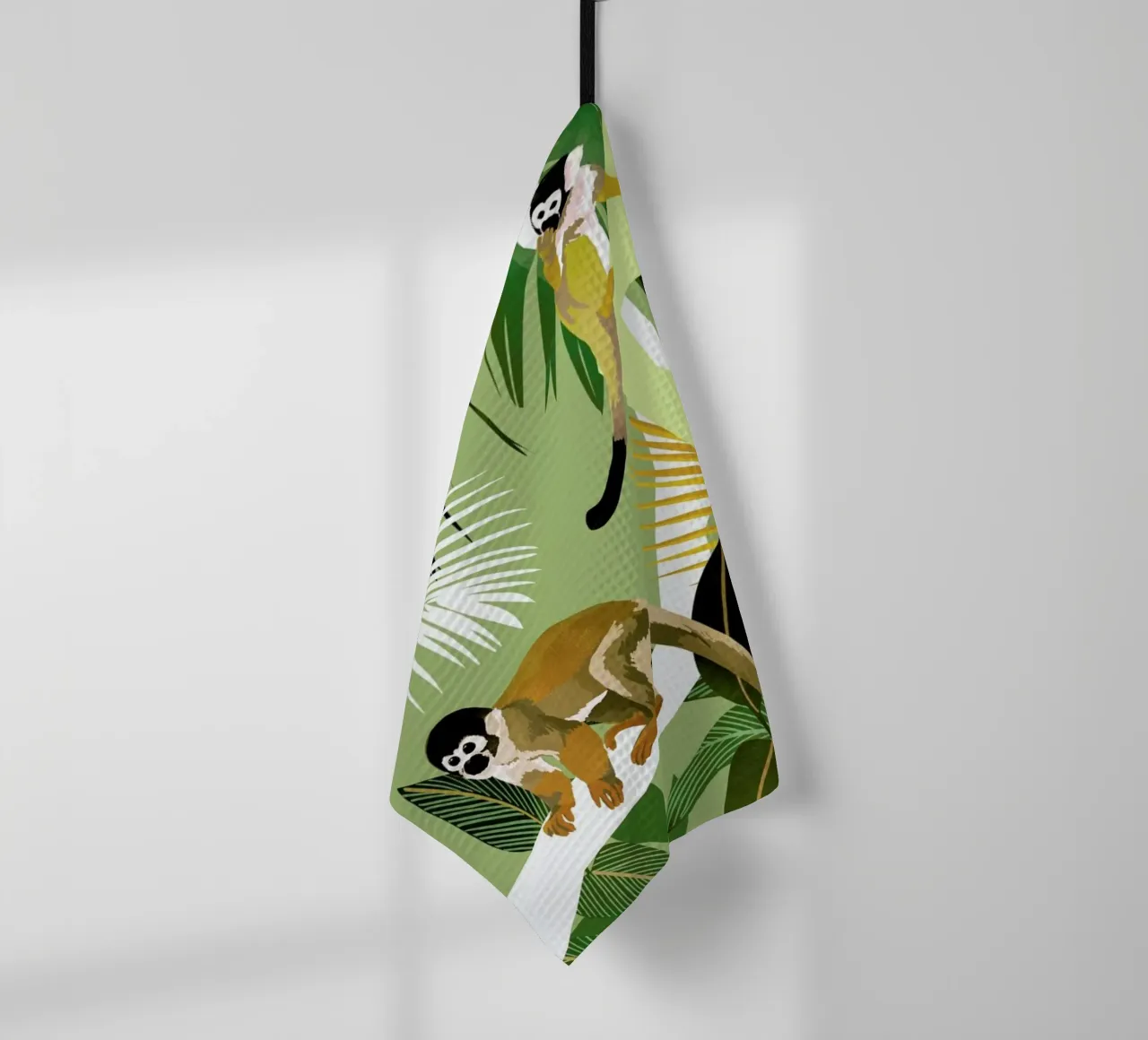 Monkey Friends canovaccio da cucina da Goed Blauw