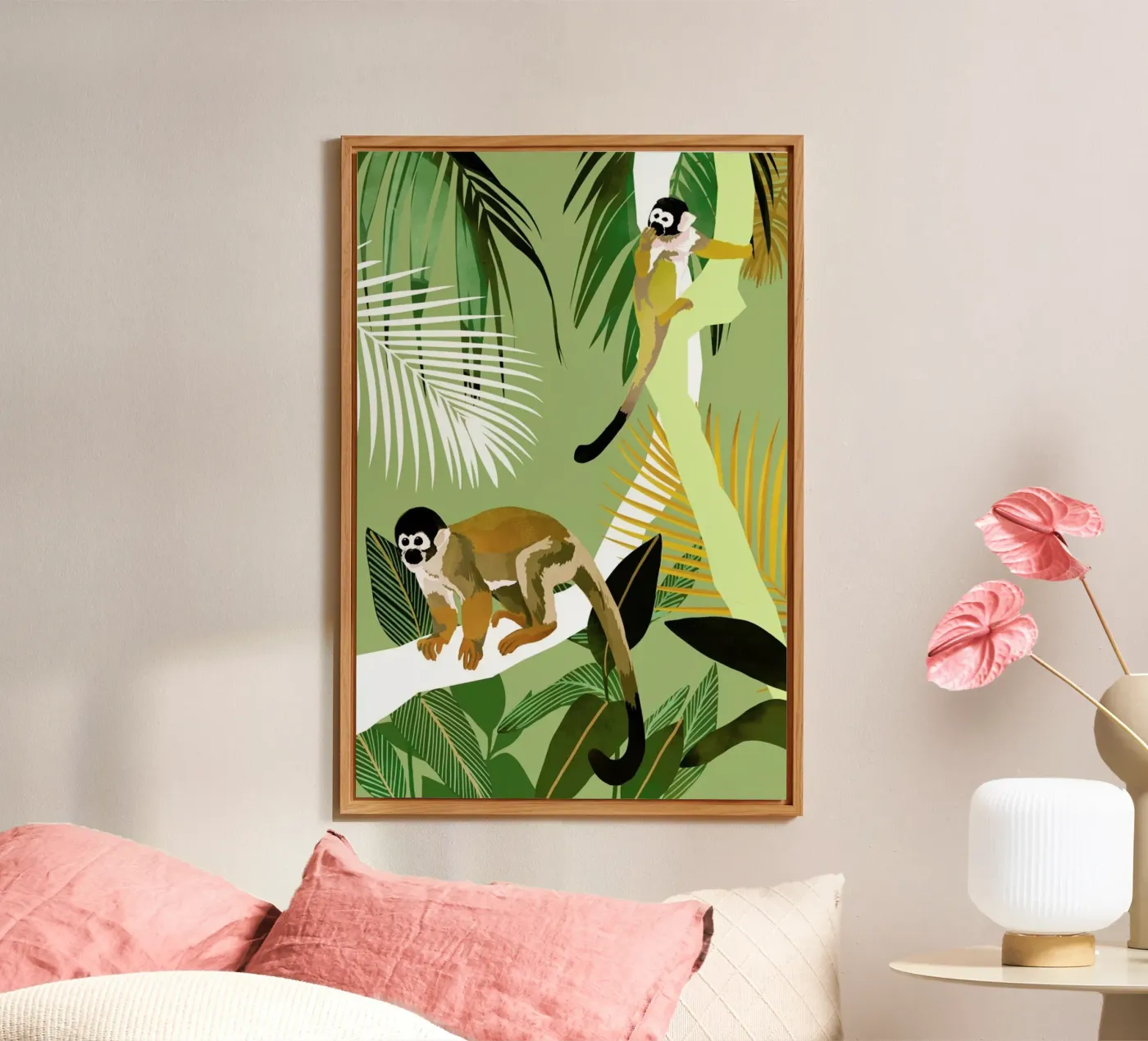 Monkey Friends forex plate by Goed Blauw