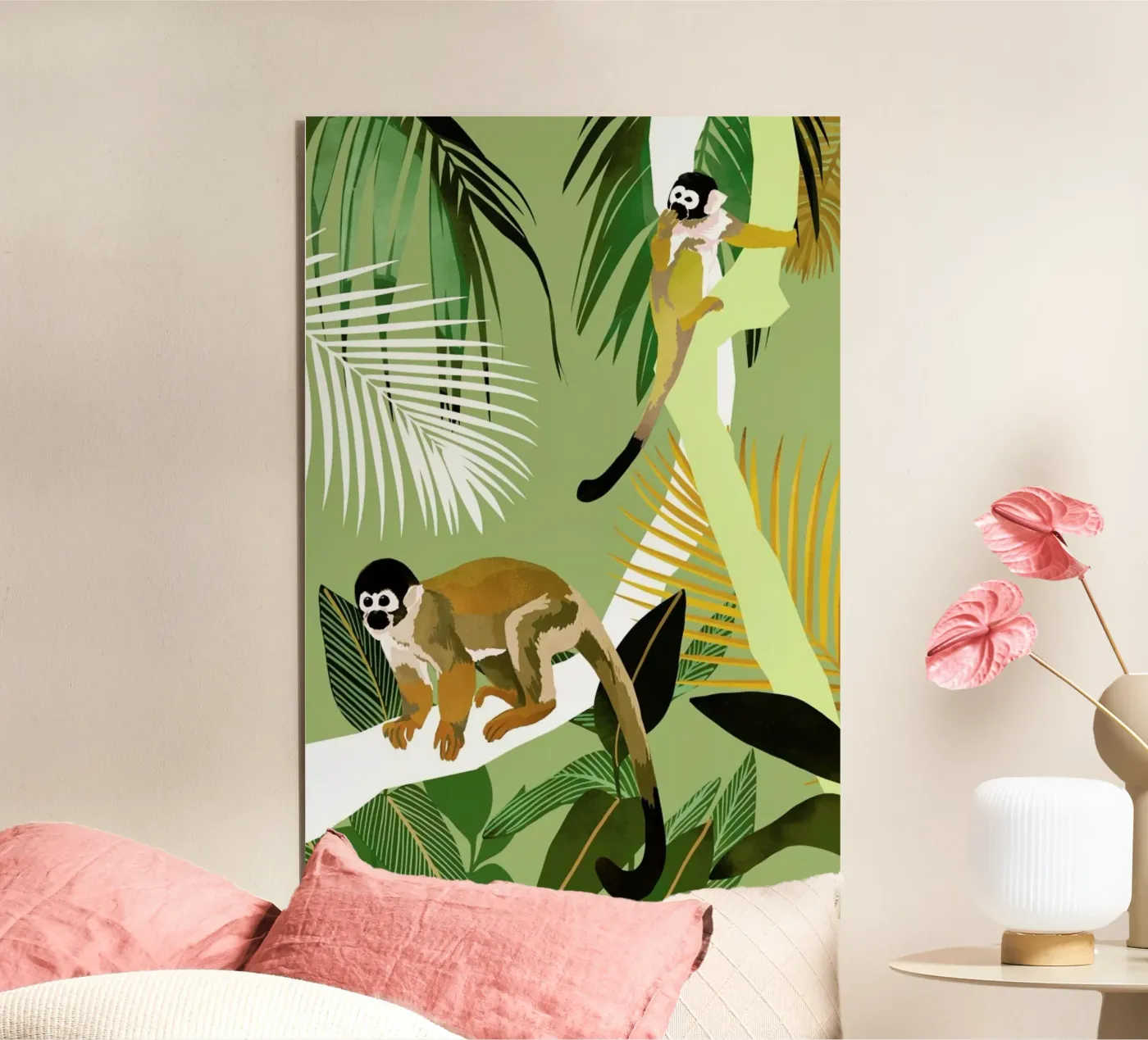 Monkey Friends forex plate by Goed Blauw