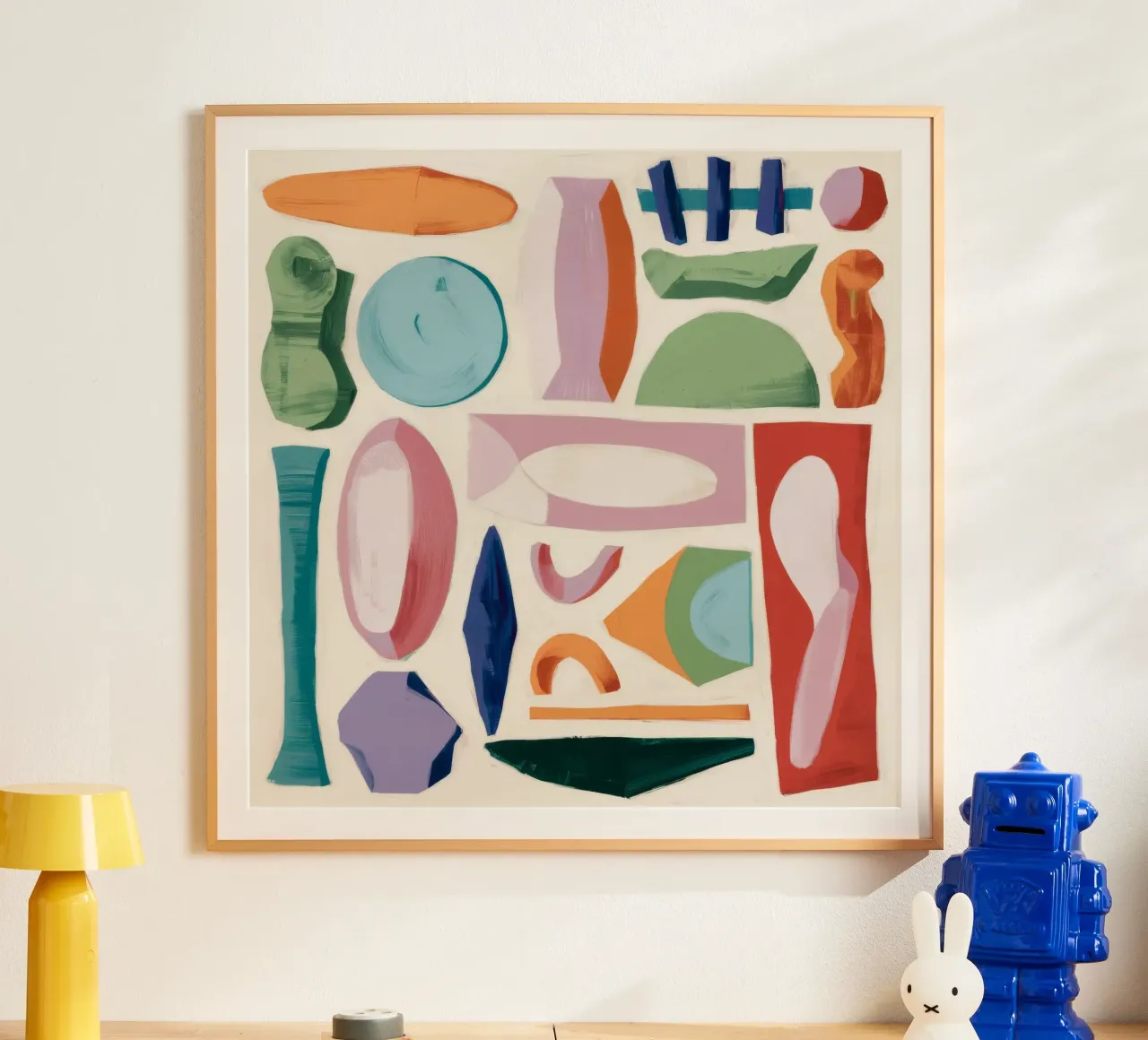 Forme astratte giocose poster da Lunar Templar