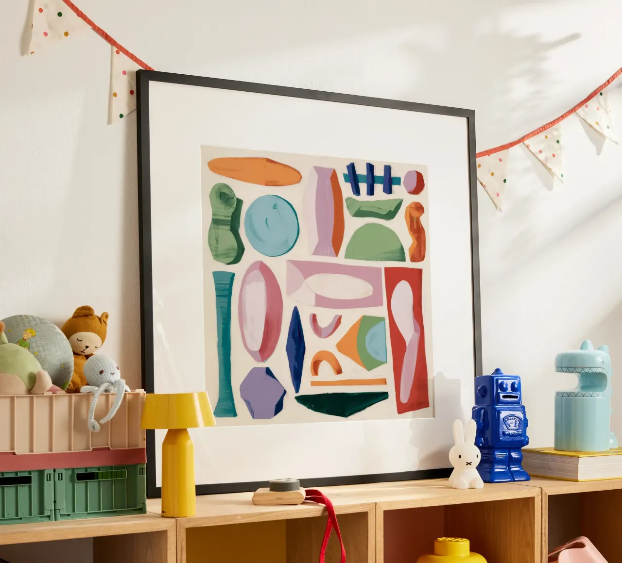 Forme astratte giocose poster da Lunar Templar