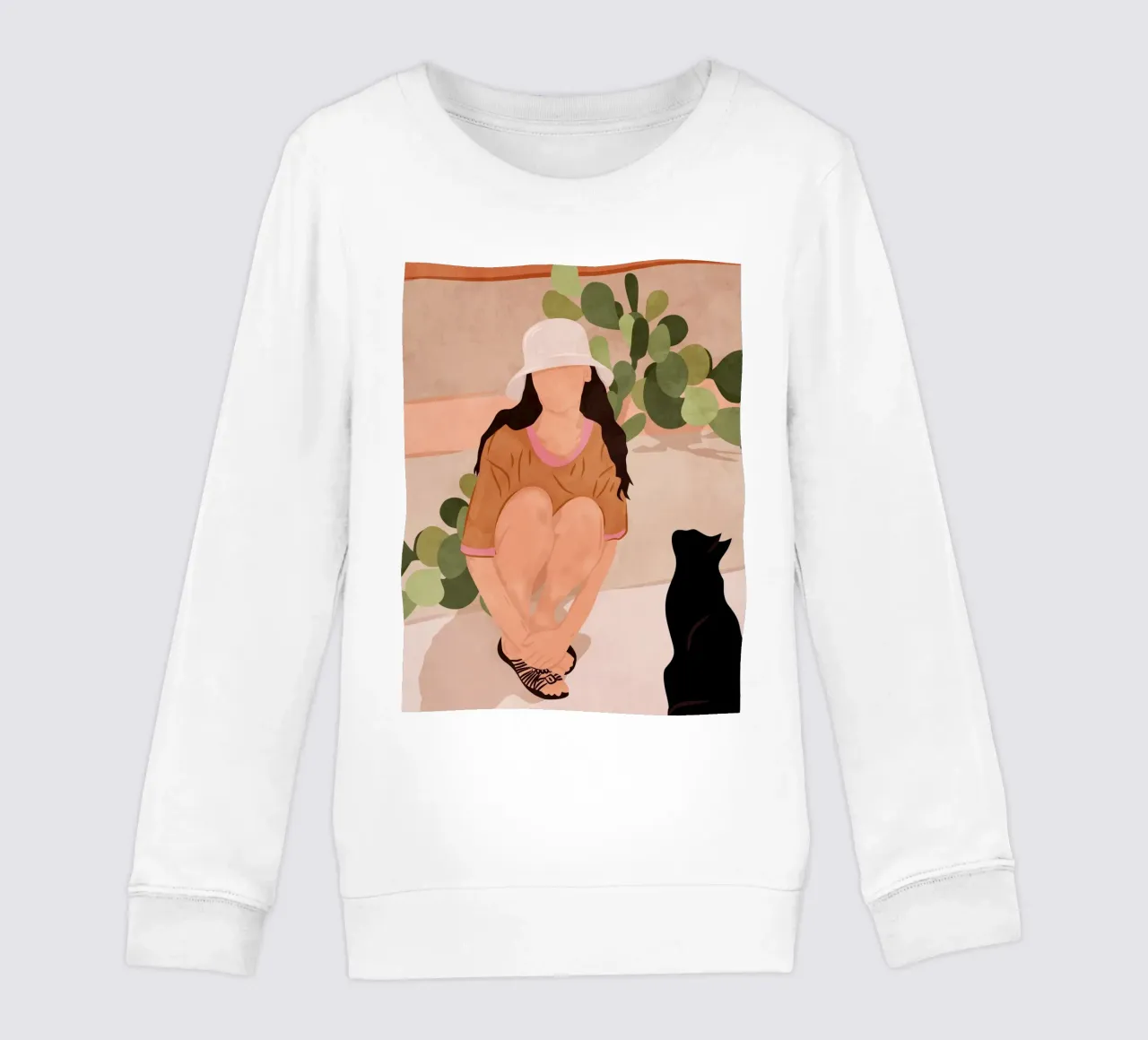 Main Character Syndrome kids sweatshirt by Kintsugi99