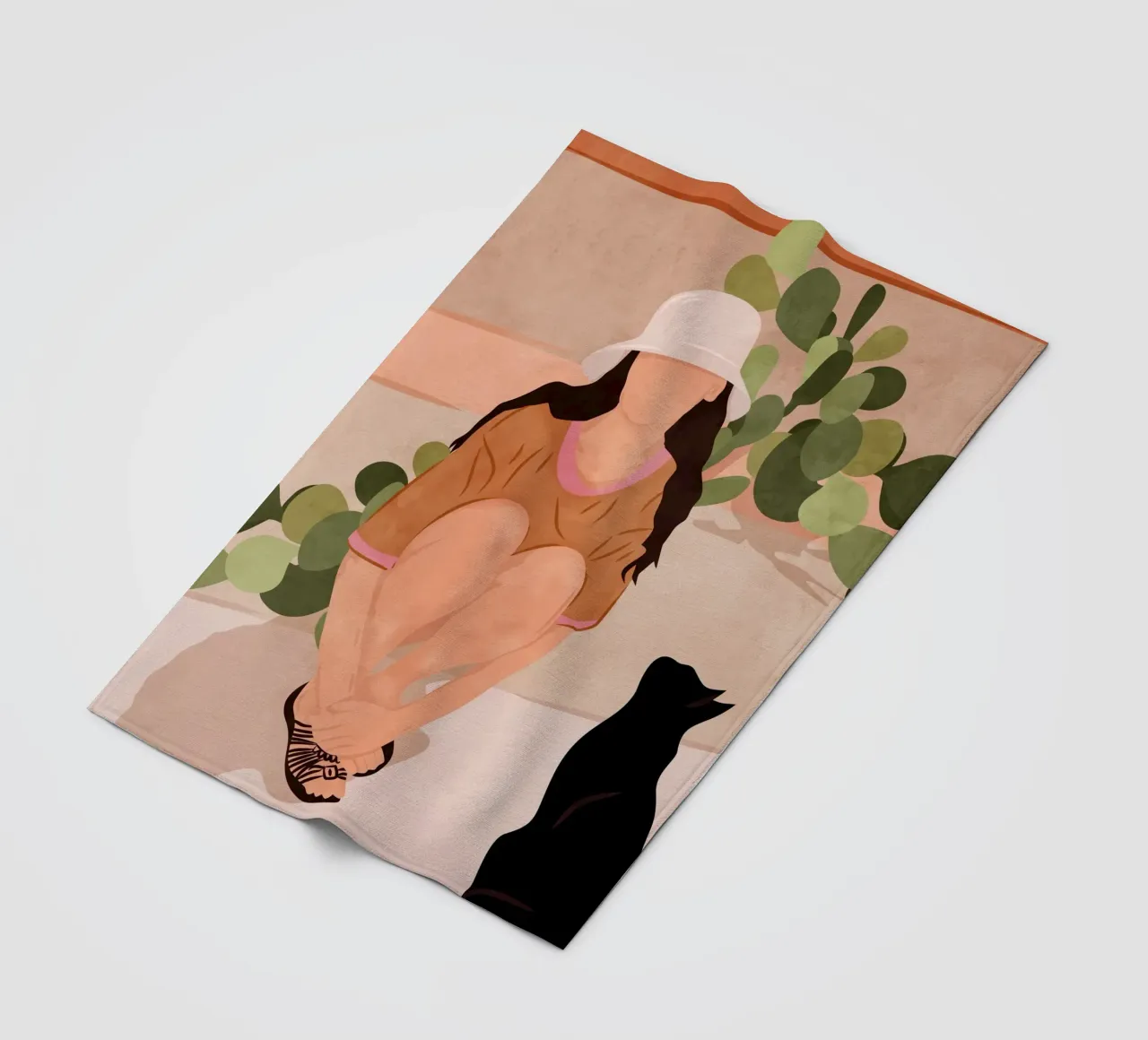 Main Character Syndrome fleece blanket by Kintsugi99