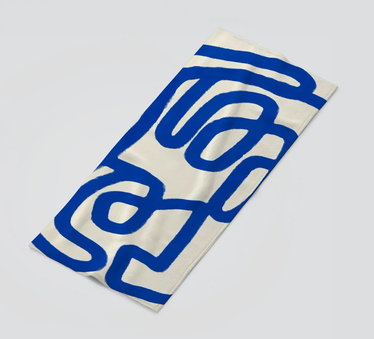 Linea blu art 05 telo mare da Little Dean