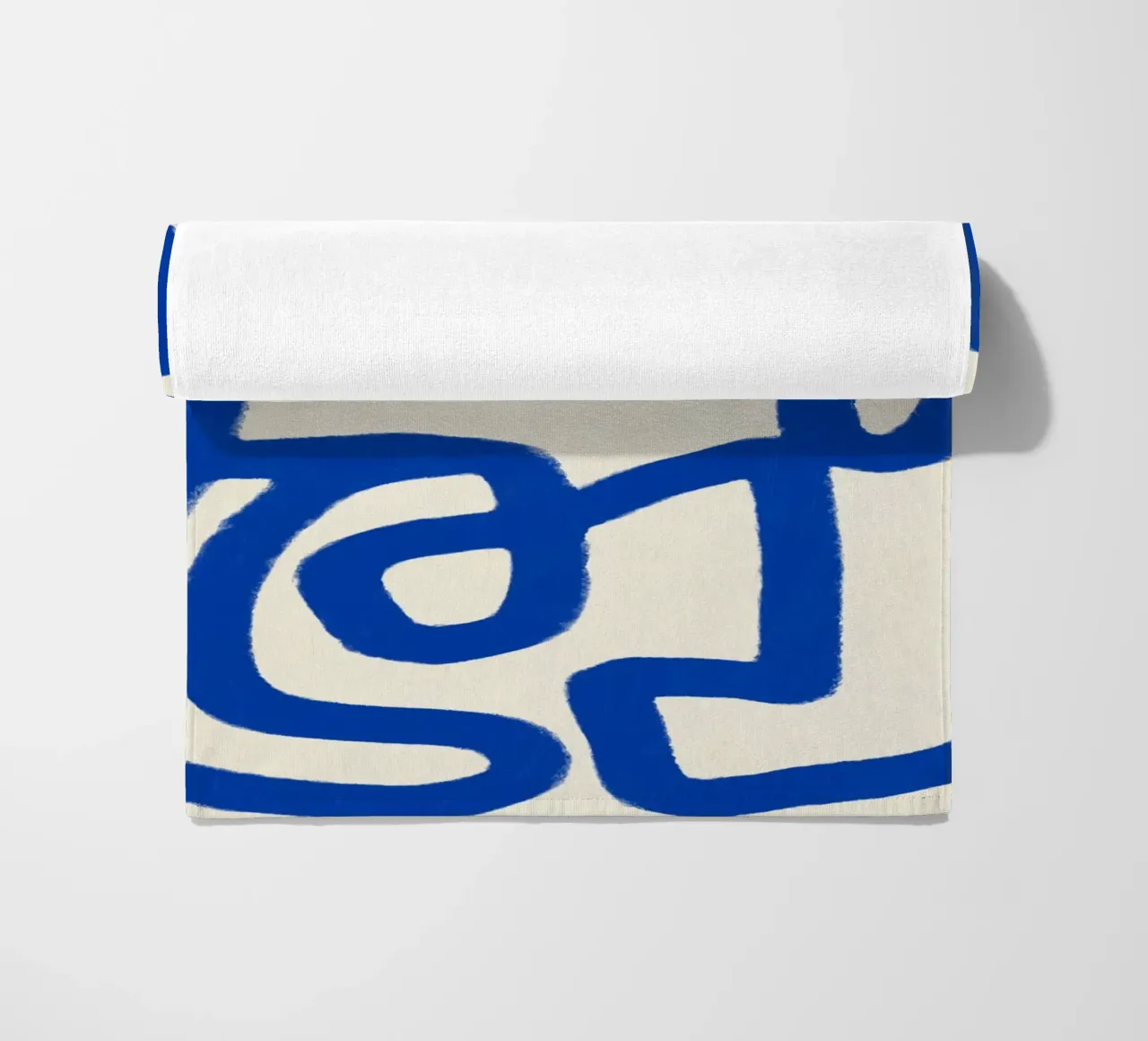 Linea blu art 05 telo mare da Little Dean