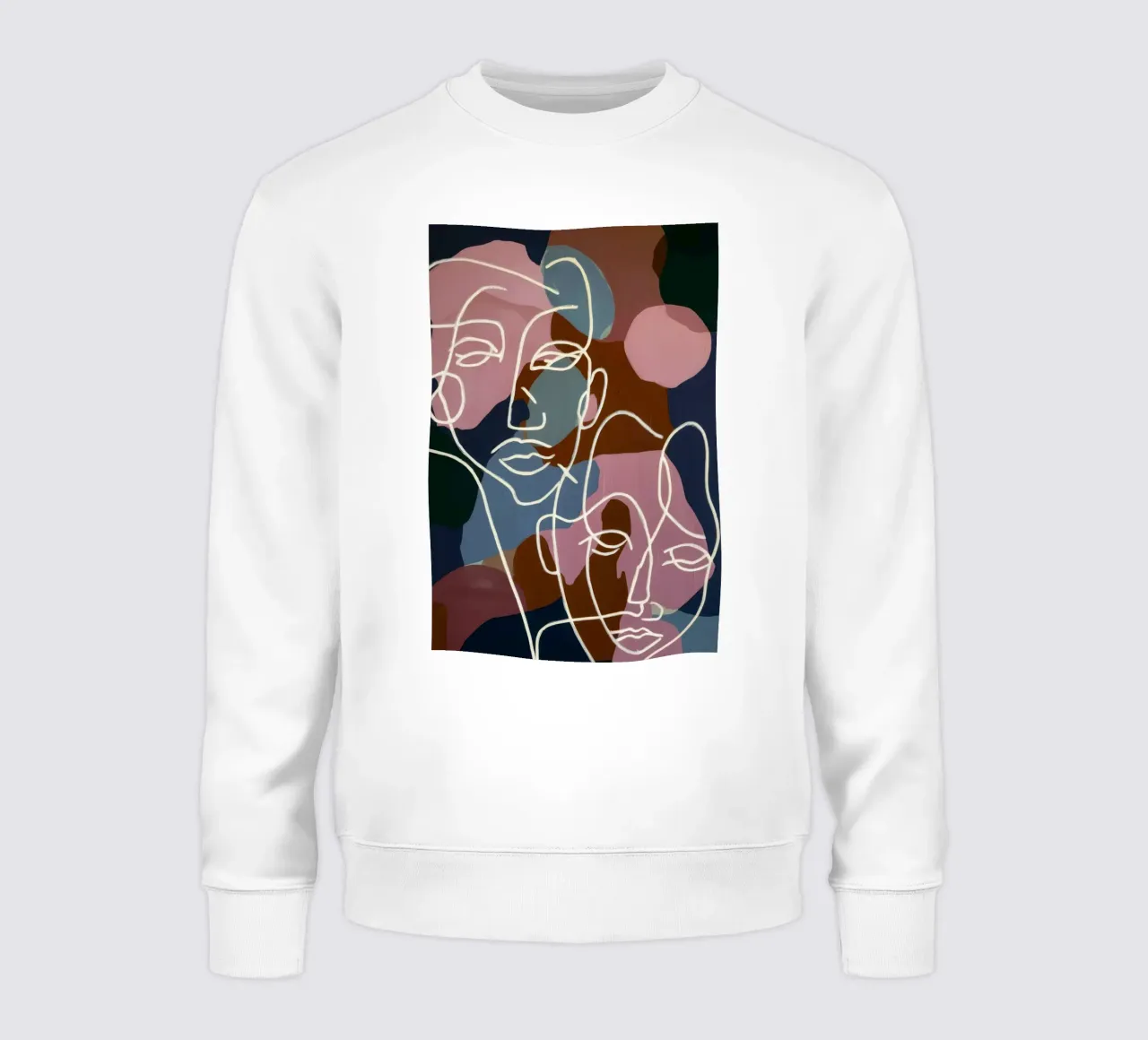 Zusammengeschaltete Leitungsoberflächen Sweatshirt von Lunar Templar