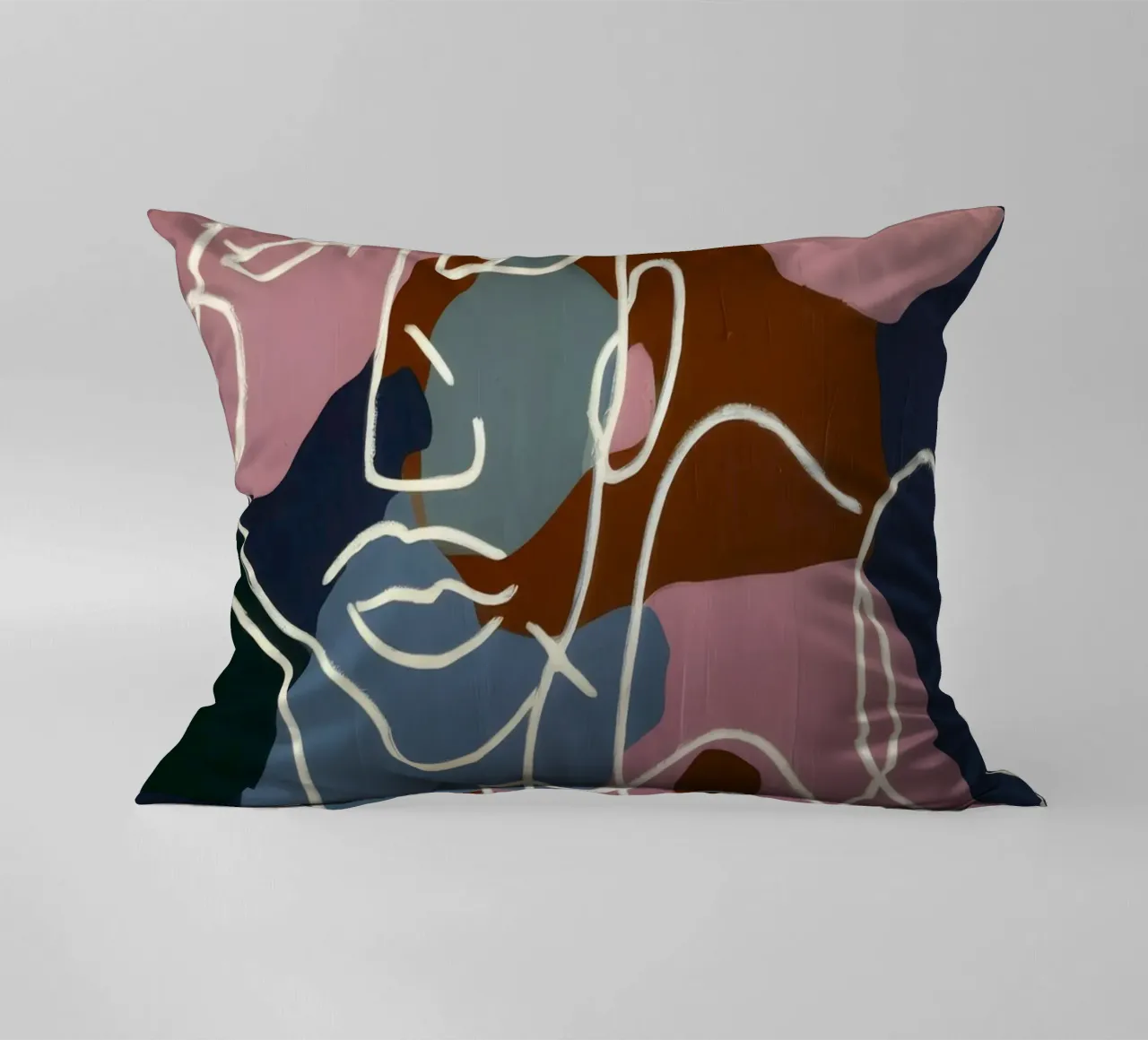 Facce di linea interconnesse cuscino da Lunar Templar