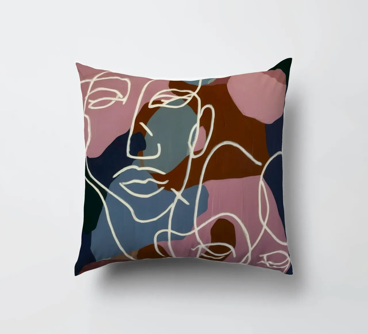 Facce di linea interconnesse cuscino da Lunar Templar