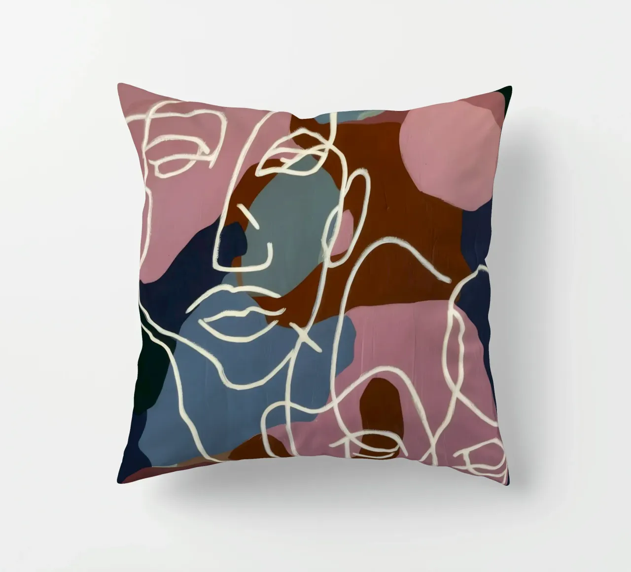 Facce di linea interconnesse cuscino da Lunar Templar