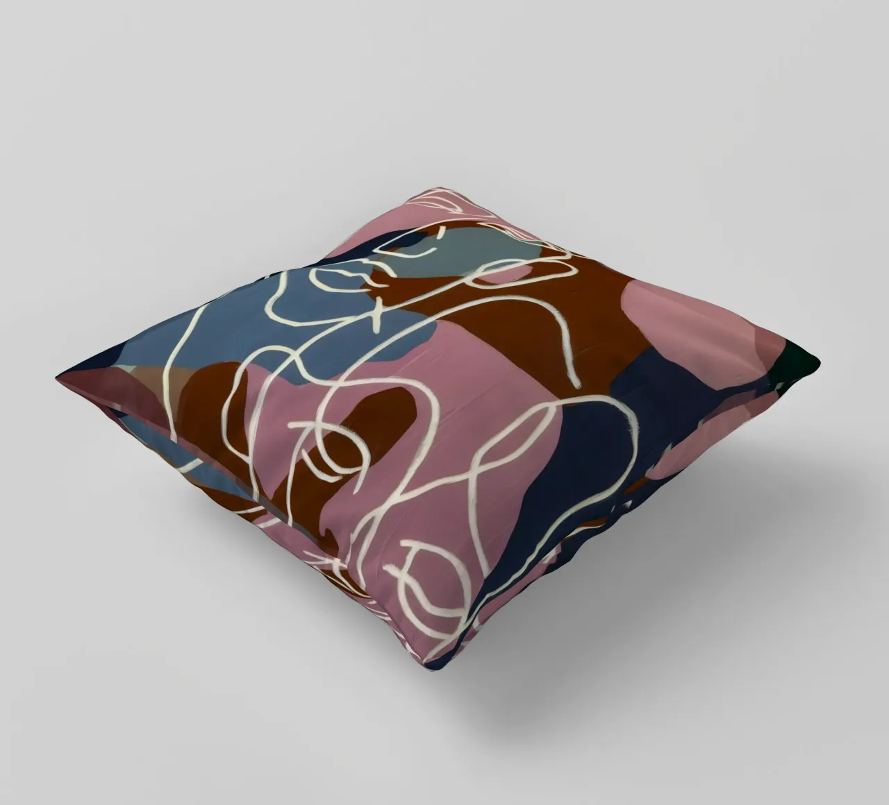 Facce di linea interconnesse cuscino da Lunar Templar