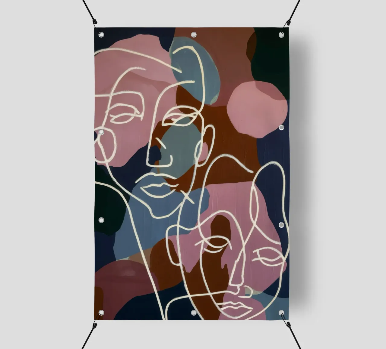 Facce di linea interconnesse telo in pvc da Lunar Templar