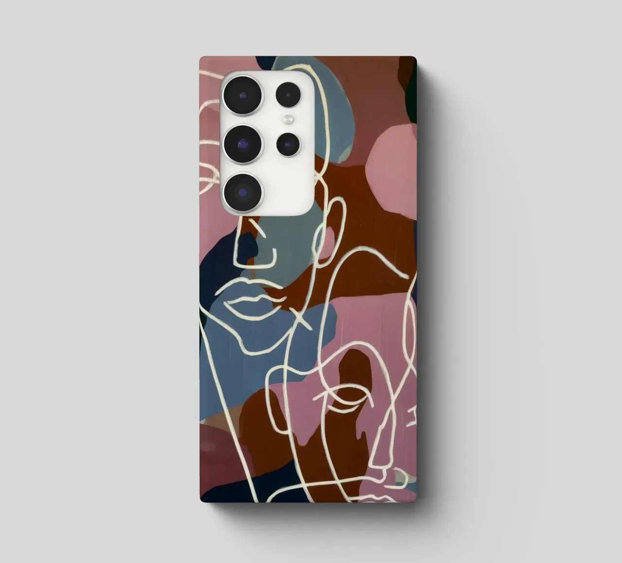 Facce di linea interconnesse cover samsung da Lunar Templar