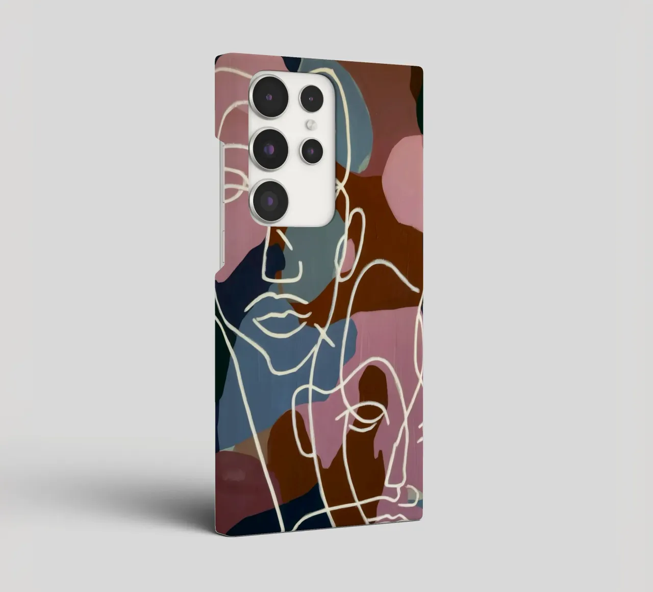 Facce di linea interconnesse cover samsung da Lunar Templar