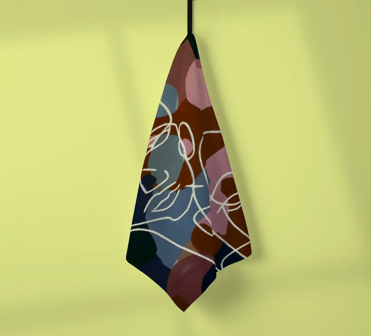 Facce di linea interconnesse canovaccio da cucina da Lunar Templar